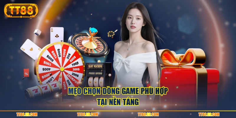 Mẹo chọn dòng game phù hợp tại nền tảng 