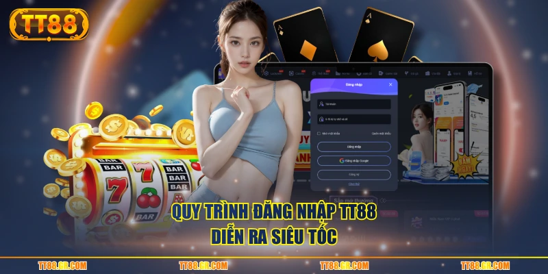 Quy trình đăng nhập TT88 diễn ra siêu tốc
